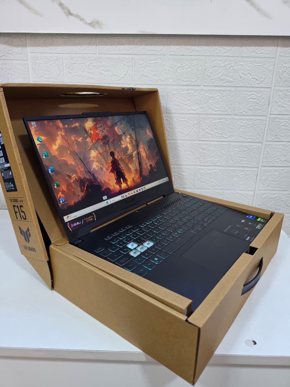 WhatsApp Image 2026-09-05 at 1.12.57 PM LAPTOP GAMER ASUS TUF F15 FX507ZC4 INTEL CORE I7 12700H RTX 3050 32GB RAM 512GB SSD 15.6" - Imagen 1