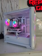 PC GAMER INTEL XEON E5 2680 V4 RX 580 8GB 16GB RAM 512GB M.2 CASE CYBERMAX BLANCO - Imagen 5