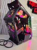 PC GAMER AMD RYZEN 7 5600G PLACA GIGABYTE A520M K V2 16GB RAM 512GB SSD CASE HALION ROBOT - Imagen 4